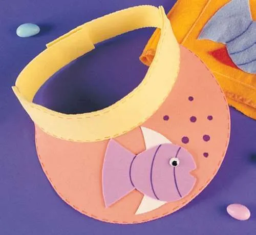 Tutorial para hacer viseras de foamy. | Decoraciones en infantiles ... Tutorial para hacer viseras de foamy. | Decoraciones en infantiles ...