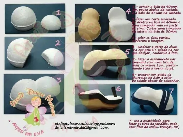 Tutorial zapatos fofuchas | Fofu Ropa | Pinterest Tutorial zapatos fofuchas | Fofu Ropa | Pinterest