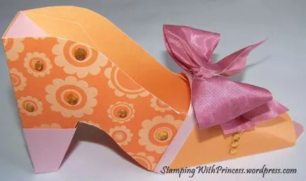 Tutorial para hacer zapatos de papel, 1 plantilla. | Oh My Fiesta ... Tutorial para hacer zapatos de papel, 1 plantilla. | Oh My Fiesta ...