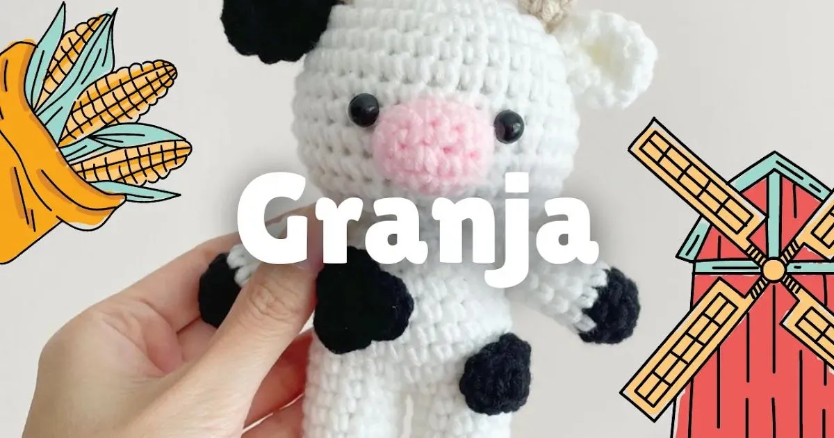 Tutoriales de amigurumis fáciles de ANIMALES DE GRANJA a crochet Tutoriales de amigurumis fáciles de ANIMALES DE GRANJA a crochet