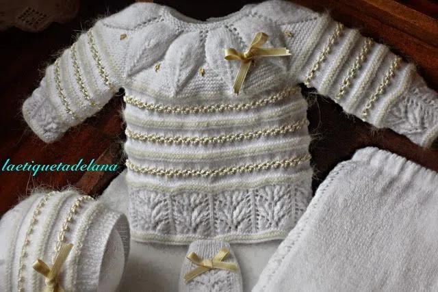 Tutoriales: CHAQUETITA CON CANESÚ DE HOJAS | Bebe | Pinterest
