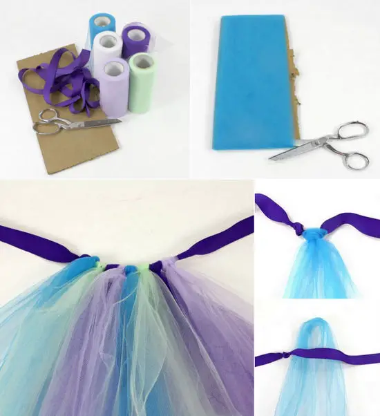 Tutú de ballet fácil sin coser - Manualidades Infantiles