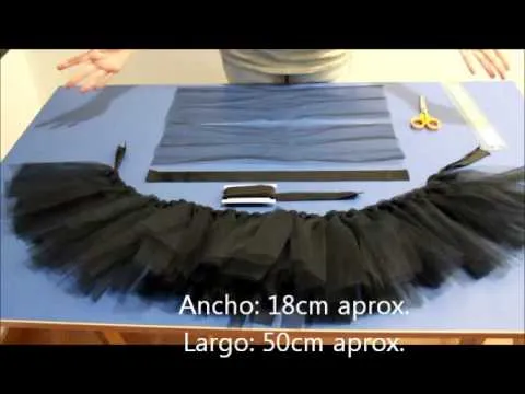 Cómo hacer un Tutú de la forma más fácil - YouTube Cómo hacer un Tutú de la forma más fácil - YouTube