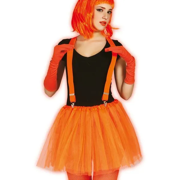 Tutú naranja neón para mujer Accesorios payasos y circo ... Tutú naranja neón para mujer Accesorios payasos y circo ...