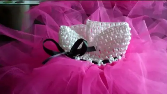 Crazy Manualidades: Como hacer un tutu para bebe Crazy Manualidades: Como hacer un tutu para bebe