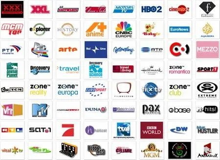iGraphisme - Pack de 400 logos de chaînes de télévision