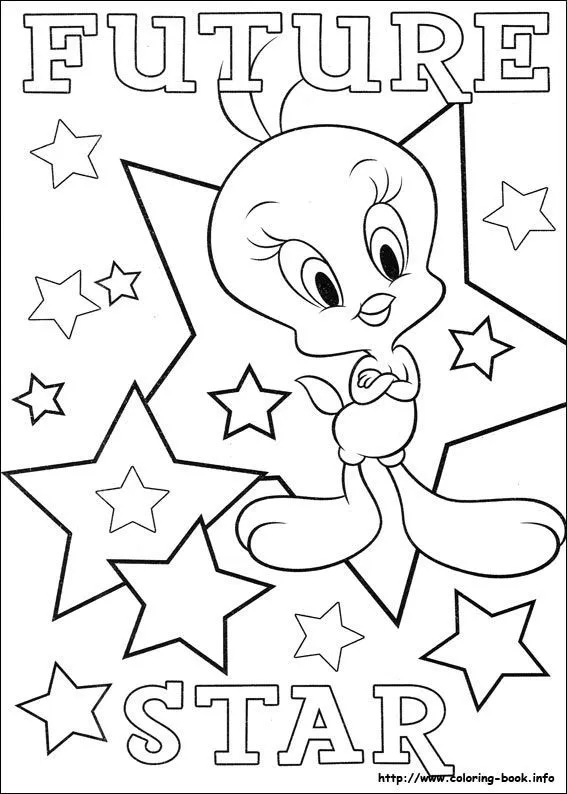 Tweety coloring picture | Sylvester & Tweety Bird | Pinterest ...