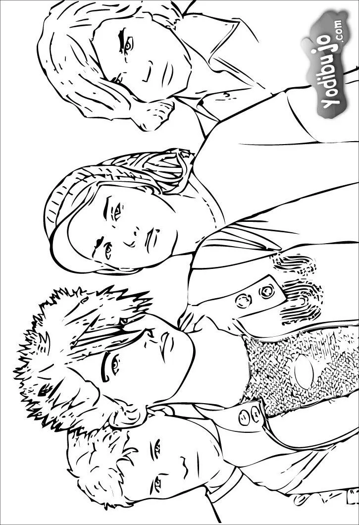 Twilight - Tokio Hotel+.+.+: Tokio Hotel para colorear