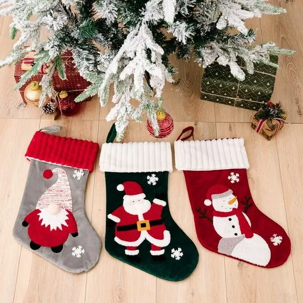 Txlixc Medias de Navidad, medias de reno de Santa Claus, artículos de  fiesta y regalos para la decoración del hogar Txlixc moda | Bodega Aurrera  en línea