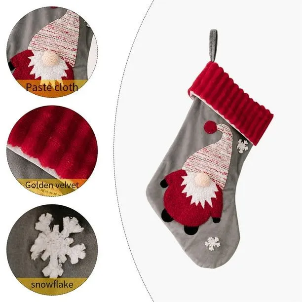 Txlixc Medias de Navidad, medias de reno de Santa Claus, artículos de  fiesta y regalos para la decoración del hogar Txlixc moda | Bodega Aurrera  en línea