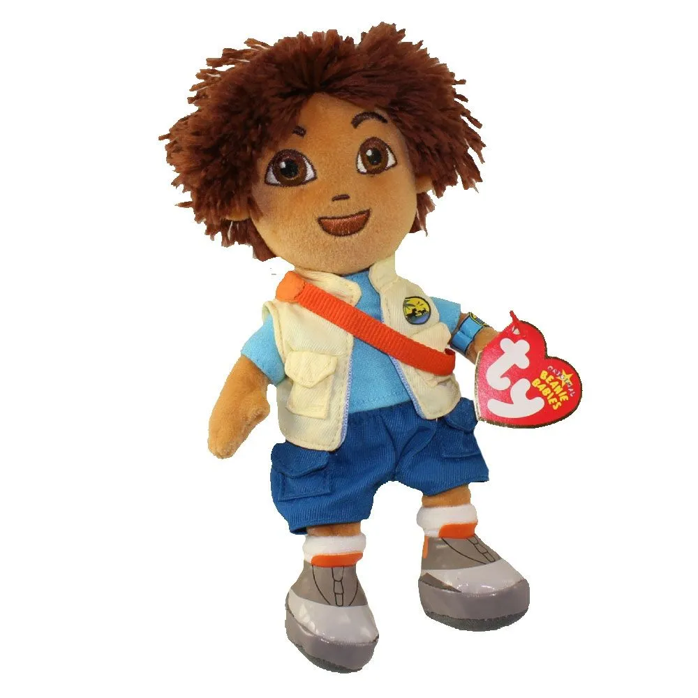 TY Beanie Baby - DIEGO (Blue Shirt & Blue Pants - Nick Jr. - Go ... TY Beanie Baby - DIEGO (Blue Shirt & Blue Pants - Nick Jr. - Go ...