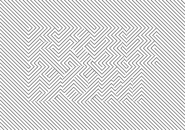 Typographic Lines on Behance