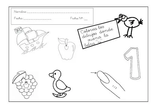 U: ACTIVIDADES LETRA U PARA IMPRIMIR