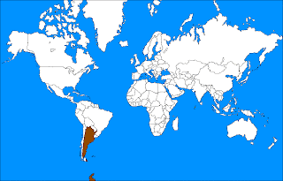 ubicacion de la argentina en el planisferio ubicacion de la argentina en el planisferio