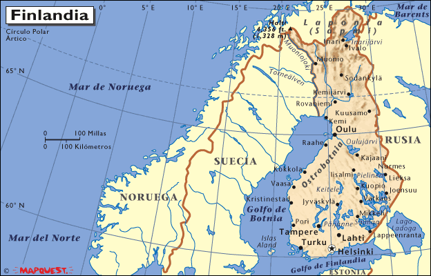 Ubicación geográfica de Finlandia, su clima y más información ... Ubicación geográfica de Finlandia, su clima y más información ...