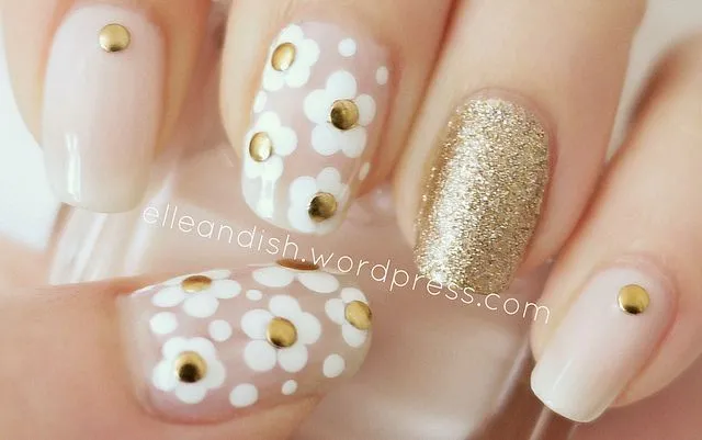 U%C3%B1as+decoradas+con+flores ...