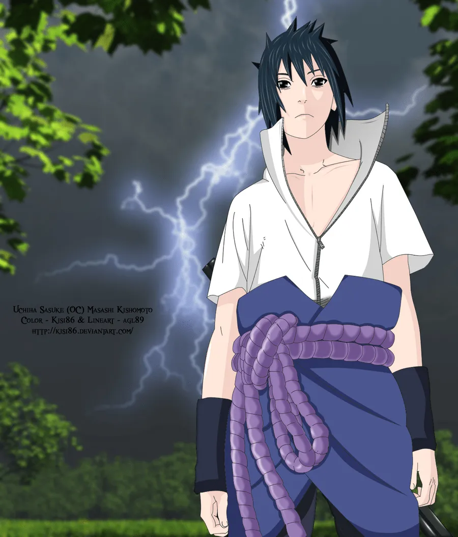 Uchiha Sasuke by AGL89 by ~kisi86 on deviantART