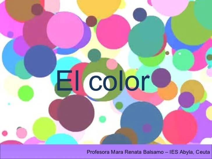 Ud3 - El color: colores primarios y secundarios Ud3 - El color: colores primarios y secundarios