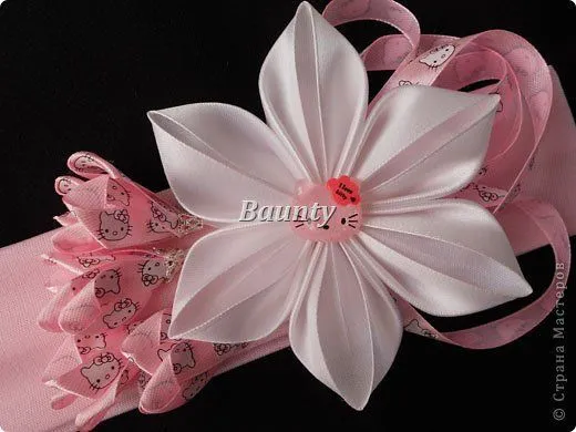 Украшение Цумами Канзаши Много нового Ленты фото 26 | Handmade ...