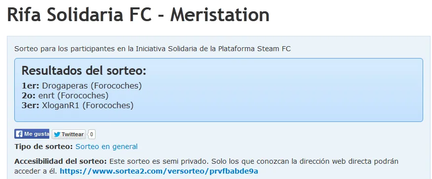 ÚLTIMAS HORAS - RIFA SOLIDARIA: Dona 1€ a una ONG y gana EL JUEGO ...