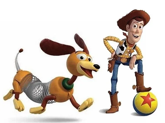 Toy Story 3 Slinky Dog and Sheriff Woody - Puzzles-Games.eu ...