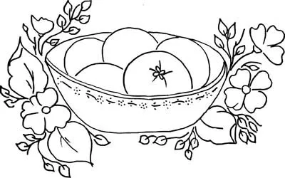 uma sugestao para pintura veja alguns riscos de flores e frutas para ... uma sugestao para pintura veja alguns riscos de flores e frutas para ...