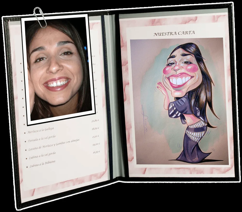 Una caricatura personalizada es un regalo original y divertido para ... Una caricatura personalizada es un regalo original y divertido para ...