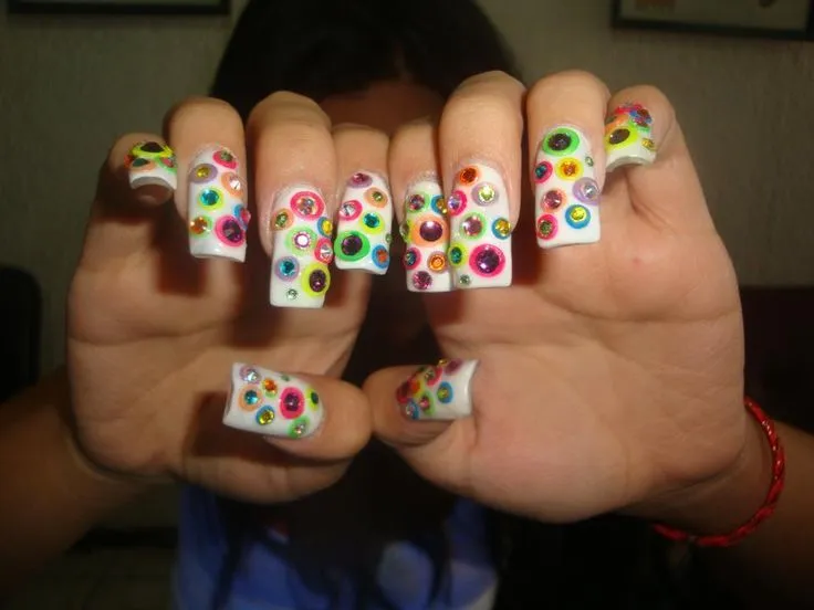 Estilo Sinaloa/Buchona's Nails on Pinterest | Sinaloa Nails, Bling ...