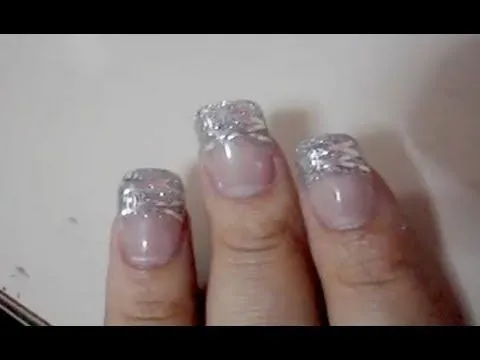 Uñas Acrilicas-Glitter y course-katha - YouTube