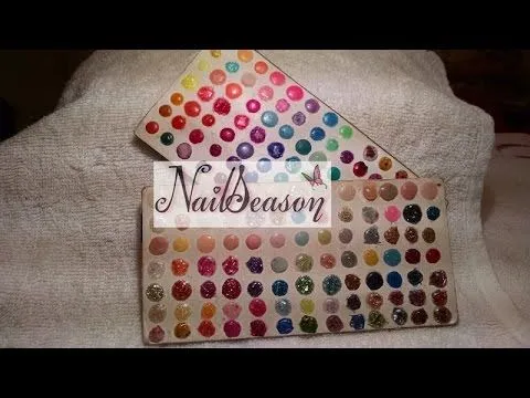 uñas acrilicas como hacer muestrario de acrilicos (colores) facil ... uñas acrilicas como hacer muestrario de acrilicos (colores) facil ...