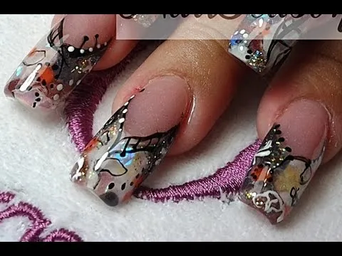 uñas acrilicas paso a paso 2015 como hacer decorado faciles y ...