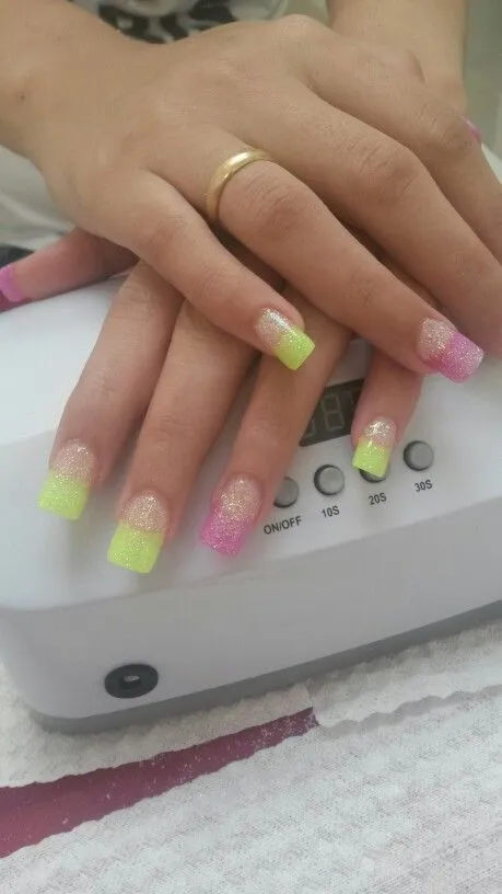 Uñas acrilicas punta color neon | uñas.acrilicas y encapsuladas ... Uñas acrilicas punta color neon | uñas.acrilicas y encapsuladas ...