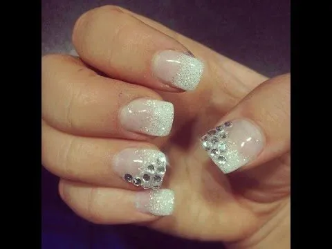 Uñas en acrilico para Principiantes / French para principiantes ... Uñas en acrilico para Principiantes / French para principiantes ...