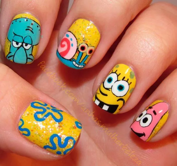 Uñas Bob Esponja - Imagui