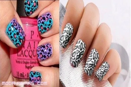 Uñas Cebra De Las Rosas en Pinterest | Uñas Acrílico, Uñas Cebra y ...