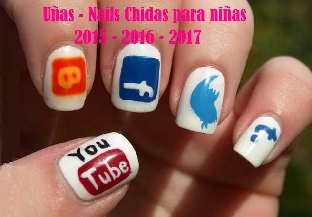 Uñas Chidas para Niñas 2015 - 2016 - 2017 ~ Amor Juvenil