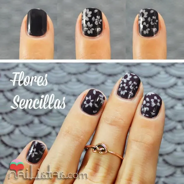 Imagenes de uñas decoradas faciles de hacer paso a paso - Imagui Imagenes de uñas decoradas faciles de hacer paso a paso - Imagui