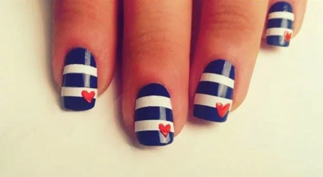 Uñas decoraciónes sencillas - Imagui