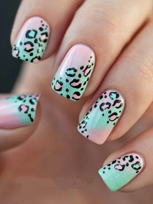 Uñas decoradas 2014 animal print - Imagui