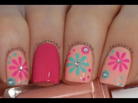 Uñas decoradas 2015 * Decoraciones fáciles y Diseños de moda - YouTube