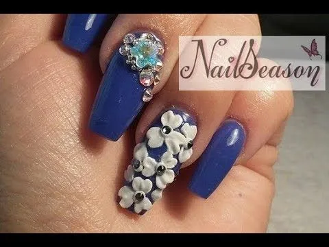 uñas decoradas 2015 galeria de primavera nailseason - YouTube