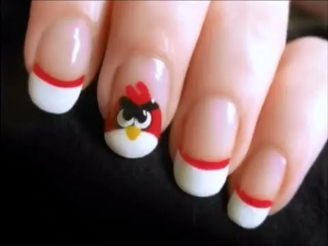 Uñas Decoradas ANGRY BIRDS - YouTube