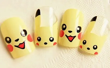 Uñas decoradas con dibujos de moda divertidos ~ Manoslindas.com Uñas decoradas con dibujos de moda divertidos ~ Manoslindas.com