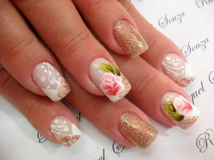 Uñas decoradas - Diseño - Decoracion y Modelos con imágenes ... Uñas decoradas - Diseño - Decoracion y Modelos con imágenes ...