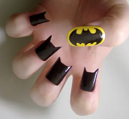 Uñas decoradas con diseños de Batman « Ideas & Consejos - Ideas ... Uñas decoradas con diseños de Batman « Ideas & Consejos - Ideas ...