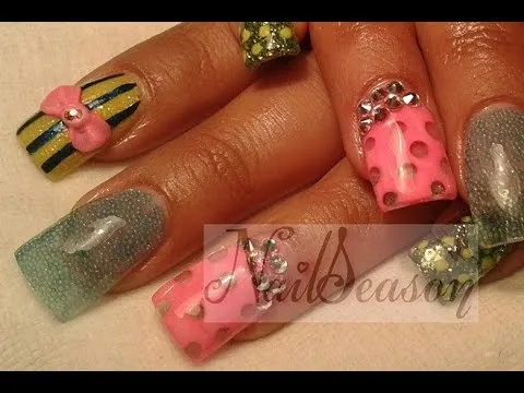 uñas decoradas efecto ventana 2014 - 2015 - YouTube uñas decoradas efecto ventana 2014 - 2015 - YouTube