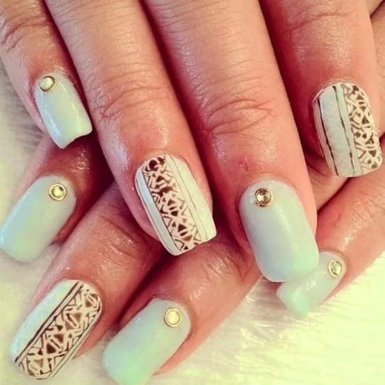 ver uñas decoradas faciles, bonitas y modernas, para descargar con ...