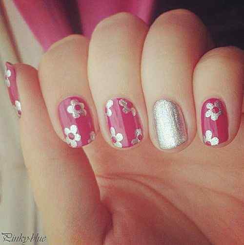 Uñas decoradas con flores – Más de 60 imágenes e ideas ...