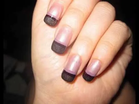 Uñas decoradas francés - YouTube Uñas decoradas francés - YouTube