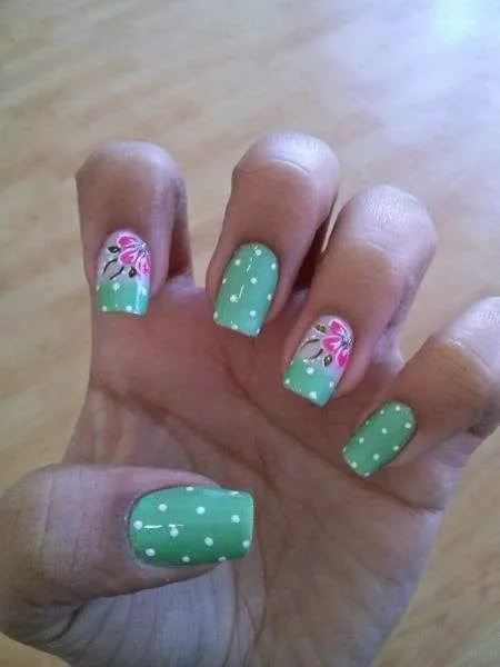 Uñas decoradas con imagenes 2015, Tutoriales Paso a Paso ...